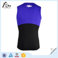 Atacado Custom Design Atleta Compressão Running Singlet